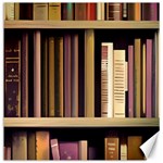 Books Bookshelves Office Fantasy Background Artwork Book Cover Apothecary Book Nook Literature Libra Canvas 12  x 12 