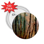 woodland woods forest trees nature outdoors mist moon background artwork book 2.25  Buttons (100 pack) 