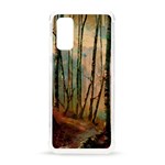 woodland woods forest trees nature outdoors mist moon background artwork book Samsung Galaxy S20 6.2 Inch TPU UV Case