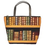 Room Interior Library Books Bookshelves Reading Literature Study Fiction Old Manor Book Nook Reading Bucket Bag