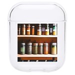 Alcohol Apothecary Book Cover Booze Bottles Gothic Magic Medicine Oils Ornate Pharmacy Hard PC AirPods 1/2 Case