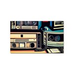 Radios Tech Technology Music Vintage Antique Old Sticker (Rectangular)