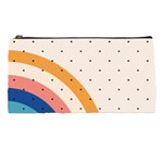 Abstract Geometric Bauhaus Polka Dots Retro Memphis Rainbow Pencil Case