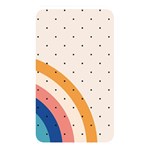 Abstract Geometric Bauhaus Polka Dots Retro Memphis Rainbow Memory Card Reader (Rectangular)