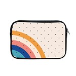 Abstract Geometric Bauhaus Polka Dots Retro Memphis Rainbow Apple MacBook Pro 15  Zipper Case