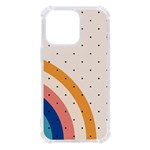 Abstract Geometric Bauhaus Polka Dots Retro Memphis Rainbow iPhone 13 Pro TPU UV Print Case