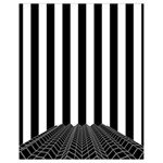 Stripes Geometric Pattern Digital Art Art Abstract Abstract Art Drawstring Bag (Small)