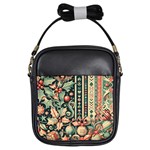 Winter Snow Holidays Girls Sling Bag