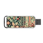 Winter Snow Holidays Portable USB Flash (One Side)