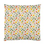 Background Pattern Flowers Leaves Autumn Fall Colorful Leaves Foliage Standard Cushion Case (One Side)