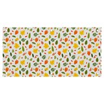 Background Pattern Flowers Leaves Autumn Fall Colorful Leaves Foliage Banner and Sign 6  x 3 