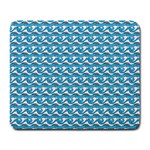 Blue Wave Sea Ocean Pattern Background Beach Nature Water Large Mousepad