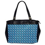 Blue Wave Sea Ocean Pattern Background Beach Nature Water Oversize Office Handbag