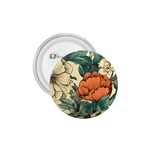 Flowers Pattern Texture Art Colorful Nature Painting Surface Vintage 1.75  Buttons