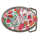 Flower Bloom Blossom Botanical Color Colorful Colour Element Digital Floral Floral Pattern Belt Buckles