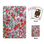 Flower Bloom Blossom Botanical Color Colorful Colour Element Digital Floral Floral Pattern Playing Cards Single Design (Rectangle)