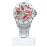 Flower Bloom Blossom Botanical Color Colorful Colour Element Digital Floral Floral Pattern Plastic Nurses Watch