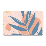 Summer Pattern Tropical Design Nature Green Plant Magnet (Rectangular)