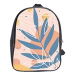 Summer Pattern Tropical Design Nature Green Plant School Bag (XL)