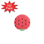 Watermelon Melon Fruit Healthy Food Meal Breakfast Lunch Juice Lemonade Summer 1  Mini Magnets (100 pack) 