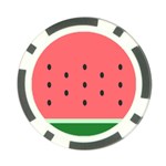 Watermelon Melon Fruit Healthy Food Meal Breakfast Lunch Juice Lemonade Summer Poker Chip Card Guard