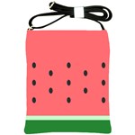 Watermelon Melon Fruit Healthy Food Meal Breakfast Lunch Juice Lemonade Summer Shoulder Sling Bag