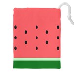 Watermelon Melon Fruit Healthy Food Meal Breakfast Lunch Juice Lemonade Summer Drawstring Pouch (5XL)