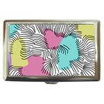 Lines Line Art Pastel Abstract Multicoloured Surfaces Art Cigarette Money Case