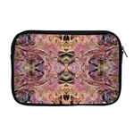 Pink on brown Apple MacBook Pro 17  Zipper Case