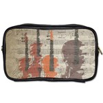 Music Notes Score Song Melody Classic Classical Vintage Violin Viola Cello Bass Toiletries Bag (One Side)