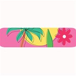 Ocean Watermelon Vibes Summer Surfing Sea Fruits Organic Fresh Beach Nature Large Bar Mat