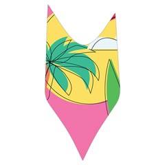 Ocean Watermelon Vibes Summer Surfing Sea Fruits Organic Fresh Beach Nature Women s Long Sleeve Raglan T Side Right