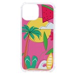 Ocean Watermelon Vibes Summer Surfing Sea Fruits Organic Fresh Beach Nature iPhone 13 mini TPU UV Print Case