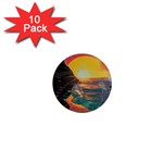 Pretty Art Nice 1  Mini Buttons (10 pack) 