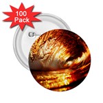 Wave Art Mood Water Sea Beach 2.25  Buttons (100 pack) 