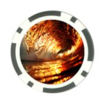 Wave Art Mood Water Sea Beach Poker Chip Card Guard