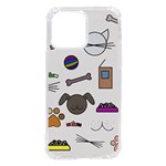 Cat Dog Pet Doodle Cartoon Sketch Cute Kitten Kitty Animal Drawing Pattern iPhone 14 Pro Max TPU UV Print Case