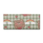 Bear Cartoon Pattern Strawberry Rainbow Nature Animal Cute Design Hand Towel