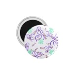 Fish Lilies Sea Aquatic Flowers Algae Bubble Animal Wildlife Nature Ocean 1.75  Magnets