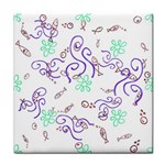 Fish Lilies Sea Aquatic Flowers Algae Bubble Animal Wildlife Nature Ocean Face Towel