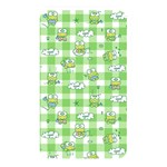 Frog Cartoon Pattern Cloud Animal Cute Seamless Memory Card Reader (Rectangular)