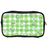 Frog Cartoon Pattern Cloud Animal Cute Seamless Toiletries Bag (Two Sides)