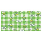 Frog Cartoon Pattern Cloud Animal Cute Seamless Banner and Sign 6  x 3 