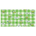 Frog Cartoon Pattern Cloud Animal Cute Seamless Banner and Sign 8  x 4 
