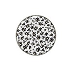 Bacteria Virus Monster Pattern Hat Clip Ball Marker (4 pack)