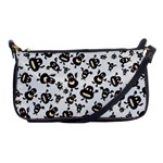 Bacteria Virus Monster Pattern Shoulder Clutch Bag