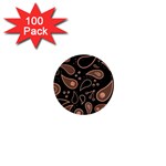 Background Beautiful Decorative Wallpaper Decor Backdrop Digital Graphic Design Trends Unique Style 1  Mini Buttons (100 pack) 