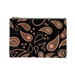 Background Beautiful Decorative Wallpaper Decor Backdrop Digital Graphic Design Trends Unique Style Cosmetic Bag (Large)