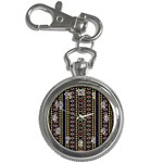 Background Art Pattern Design Key Chain Watches