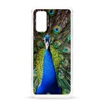 Peacock Bird Feathers Pheasant Nature Animal Texture Pattern Samsung Galaxy S20 6.2 Inch TPU UV Case